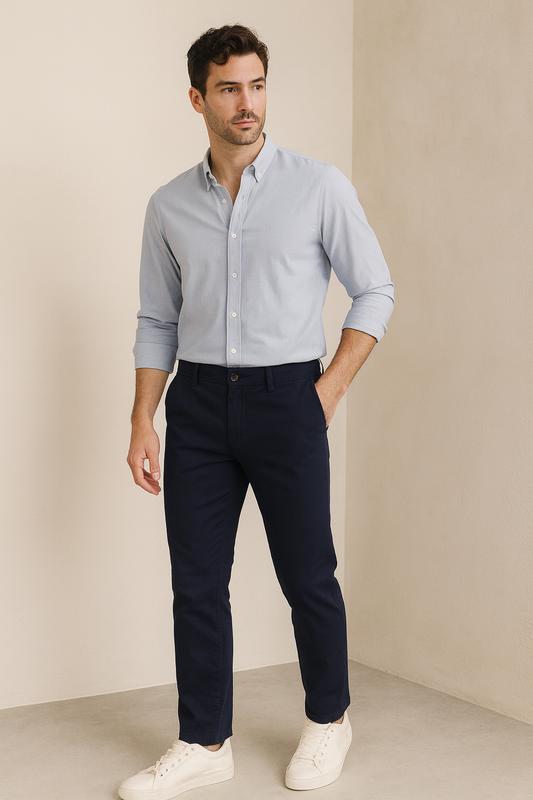 BOOLDOTTA FASHION – Men’s Slim-Fit Black Chinos Collection